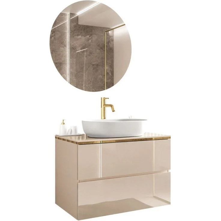 Lookway Badmöbel-Set AURORA KASHMIR GOLD – Bild 1