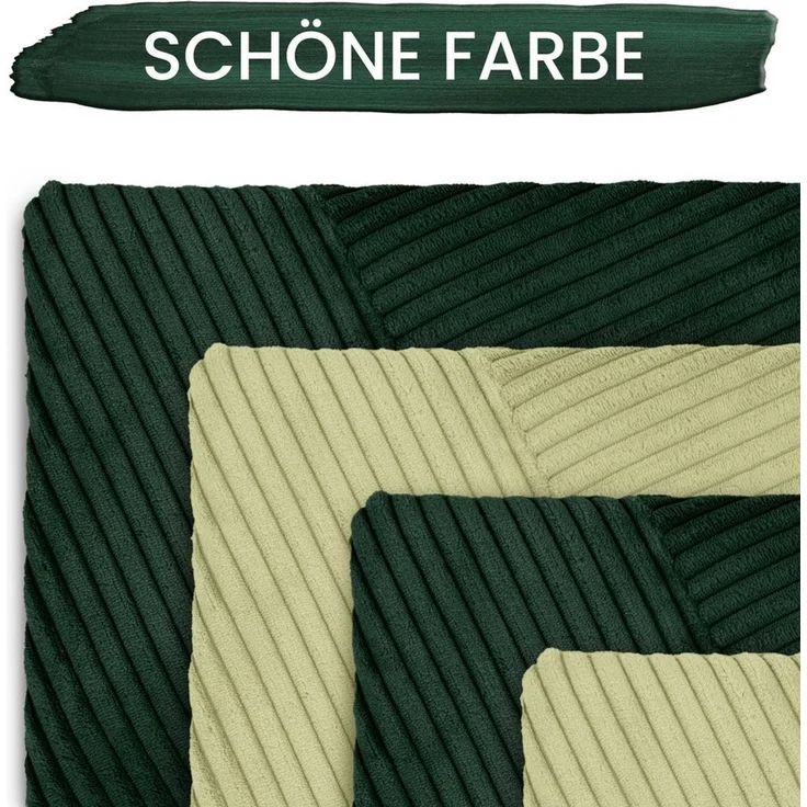 Amilian Kissenhüllen - 4er Set Kissenbezug, Kissenbezüge - Zierkissenbezüge, (4 Stück), 40x40 cm, Kissenhülle für Sofakissen, Dekokissen, Zierkissen, Kissen – Bild 1