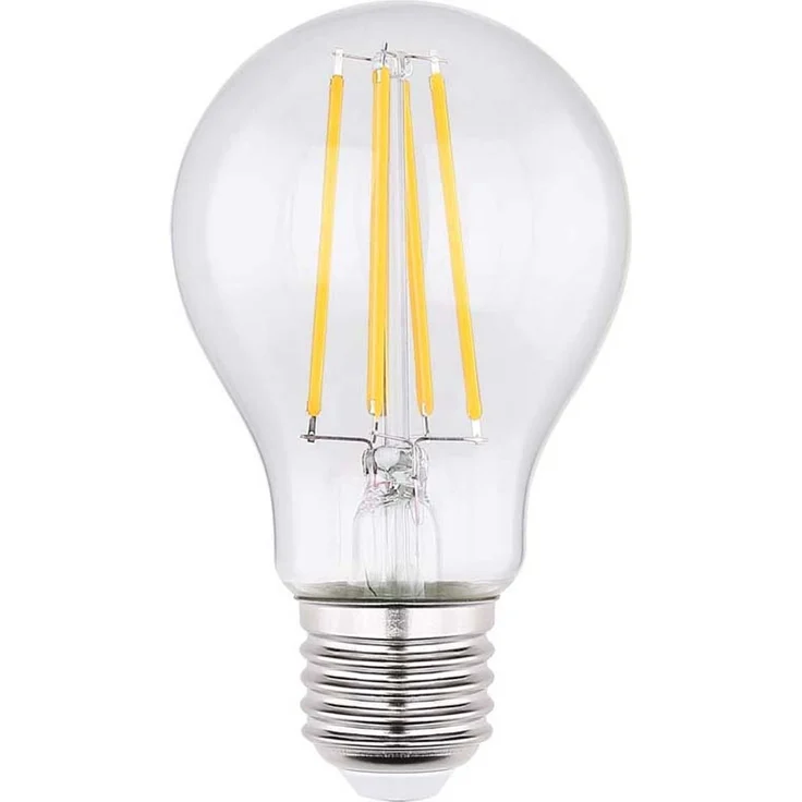 LED Deckenleuchte, goldfarben, Acrylstäbe amber, H 32 cm – Bild 8