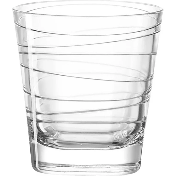 Leonardo 'Vario Struttura' Trinkglas, Kalk-Natron Glas, 280 ml, 12x Trinkglas, Transparent – Bild 3