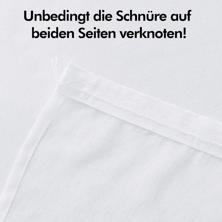 Deconovo Vorhang Gardinen Kräuselband Wohnzimmer Transparent Vorhänge für 2er Set, Store – Bild 5