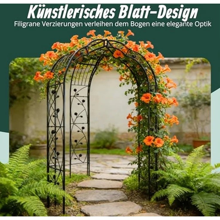 Rosenpavillon aus Metall 10052889 – Bild 2