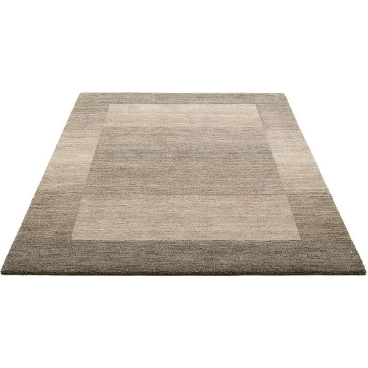 THEKO Wollteppich Gabbeh Super, Handweb Teppich, Bordüre, reine Wolle, handgewebt, rechteckig, Höhe: 9 mm, Schlafzimmer, Wohnzimmer, Esszimmer, auch als Läufer und Bettumrandung – Bild 4