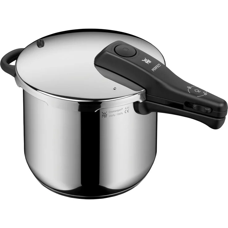 WMF 'Perfect' Schnellkochtopf, Edelstahl silber, 6,5L – Bild 1