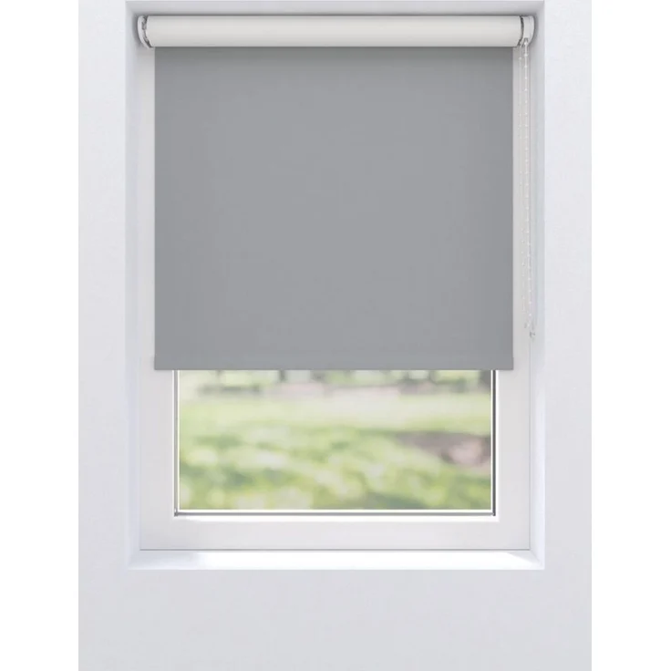 Rollo Ina, my home, abdunkelnd, mit Bohren/ohne Bohren, freihängend, Klemm- oder Schraubmontage, weiße Rückseite, Klemmfix oder Schraubmontage – Bild 1