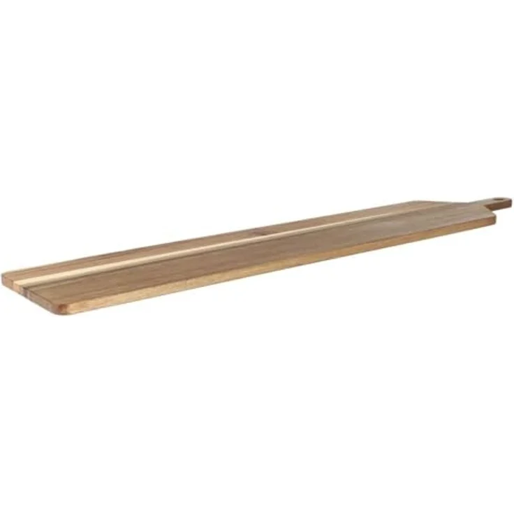 HOME DECO FACTORY, KA0283, Acacia Presentation Board 1M - Elegant Tray and Basket for Table Service, Ideal for Dinners and Buffets, Easy to Maintain, Brown – Bild 2