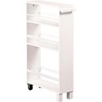 KESPER 24854-13 Nischenregal, weiß gekälkt aus FSC-zertifizierte Spanplatte / Regal / Rollregal