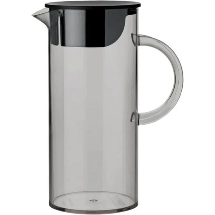 Stelton EM77 Kanne mit Deckel 1,5 L Smoke – Bild 1