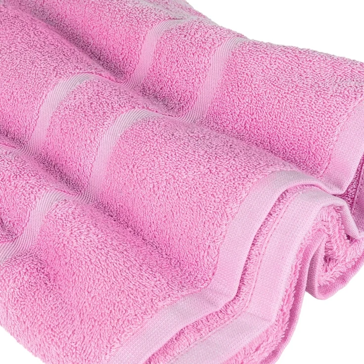 Handtuch Handtücher Badetücher Saunatücher Duschtücher Gästehandtücher in Rosa zur Wahl 100% Baumwolle 500 GSM – Bild 5