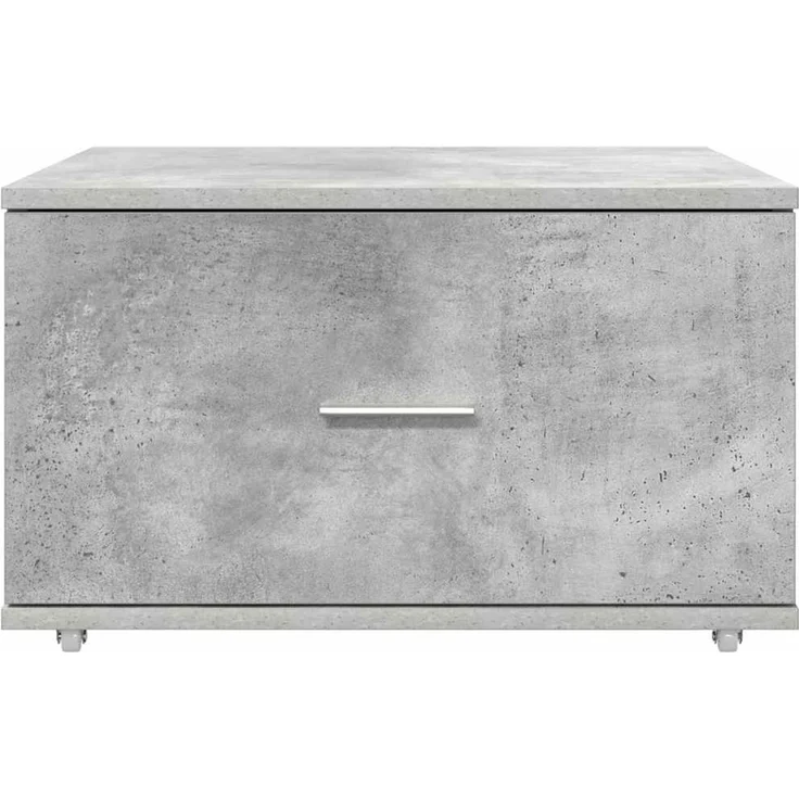 vidaXL Schubladenschrank Mit Rad Beton Grau 55 x 45 x 31 cm 869309 – Bild 6