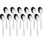 Kaffeelöffel 12 Stück, Edelstahl, Serie Königstein