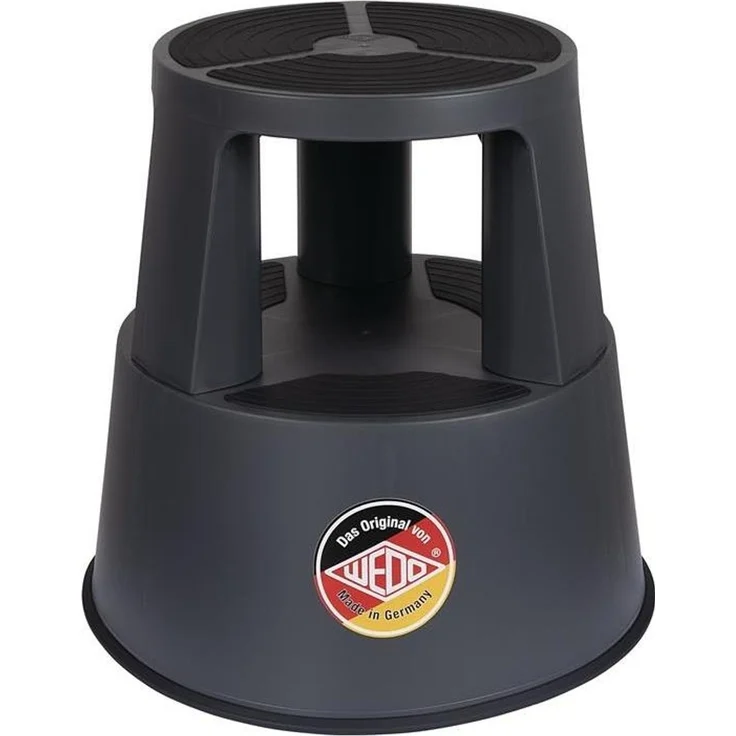 Wedo Rollhocker SuperStep Kunststoff grau – Bild 1