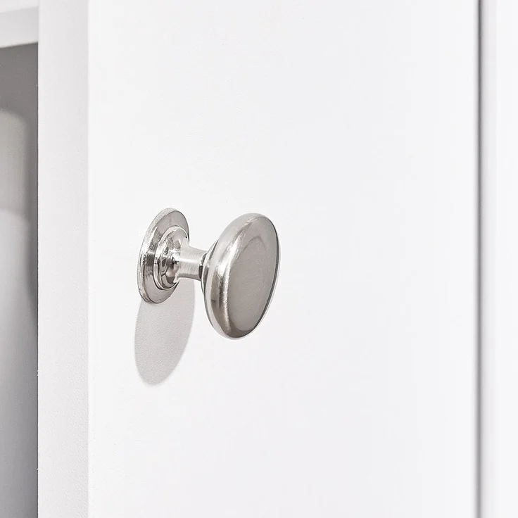 SoBuy BZR34-K-W Badezimmer-Hochschrank, Spanplatte, Melamin, Weiß, 20 x 180 x 20 cm – Bild 10