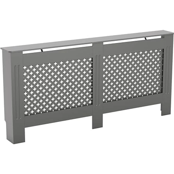 Vida Designs Kommoden & Sideboards, Mitteldichte Holzfaserplatte, Grau, Extra Groß – Bild 8