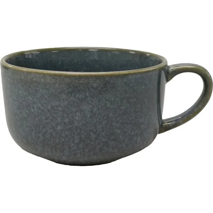 Novel Kaffeetasse, Keramik blau, 10 x 6 cm, backofengeeignet
