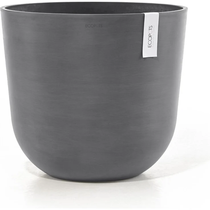 Ecopots Pflanztopf Oslo Ø 45x39,4 cm grau