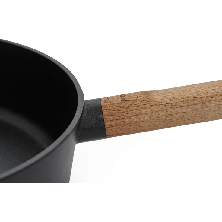 Woll Eco Logic Hochrandpfanne 28 cm Ø 7 cm hoch fester Holzstiel – Bild 3