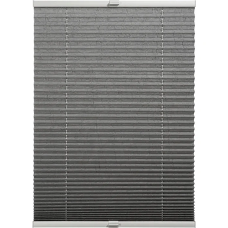 Plissee Milla grau 80x130 cm