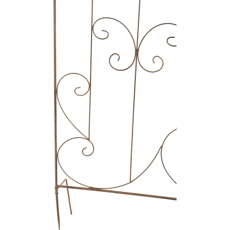 Rankgitter JORIS 2er Set - 99x1x133cm, Metall, Antik-Braun | Rankhilfe Kletterpflanzen Gartendekoration – Bild 8