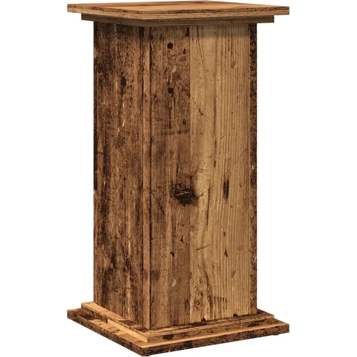 vidaXL Postament mit Stauraum, Holzwerkstoff, Altholz, 31 x 30 x 60 cm – Bild 7