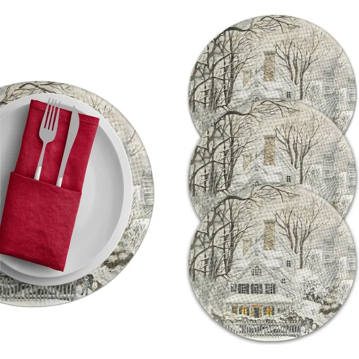 Hermia Concept '3372Supla' Tischset, Mehrfarbig, Ø 37 cm
