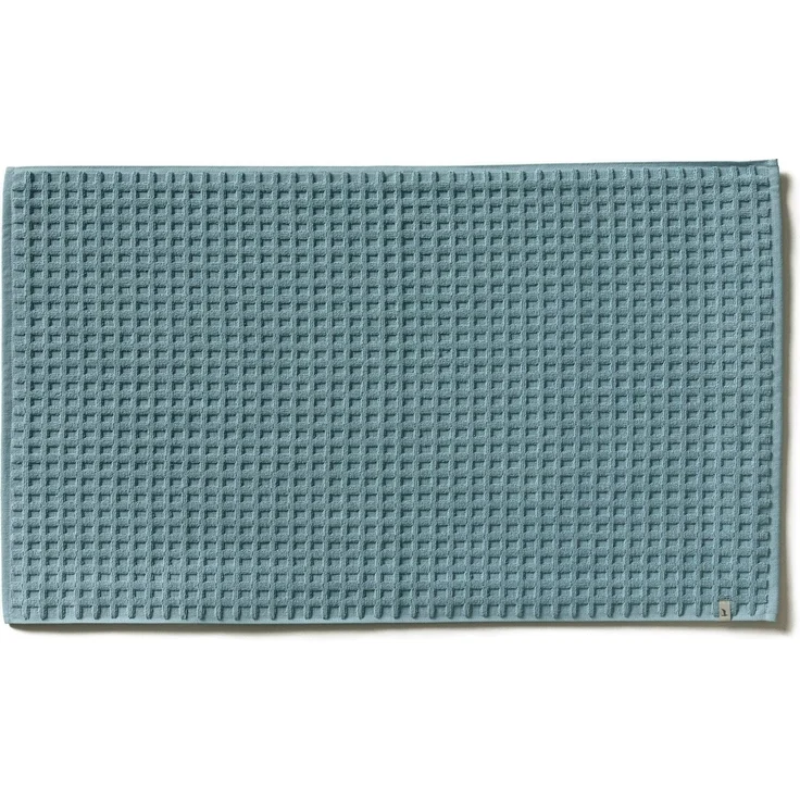 Möve Badematte Waffelpiquee, Höhe 6 mm, beidseitig nutzbar, Baumwolle, rechteckig – Bild 1