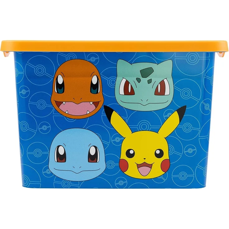 POKÉMON Aufbewahrungsbox Rock 7 l Kinderzimmer Box für Spielzeug – Bild 3