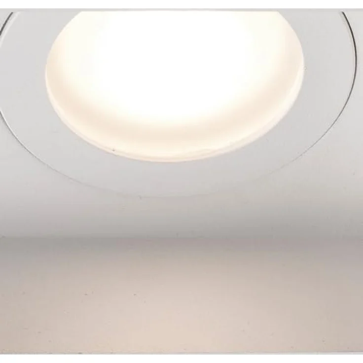 FARO BARCELONA 40124 HYDE SQ 2L, Quadratisches Einbaulicht IP44, weiß – Bild 4