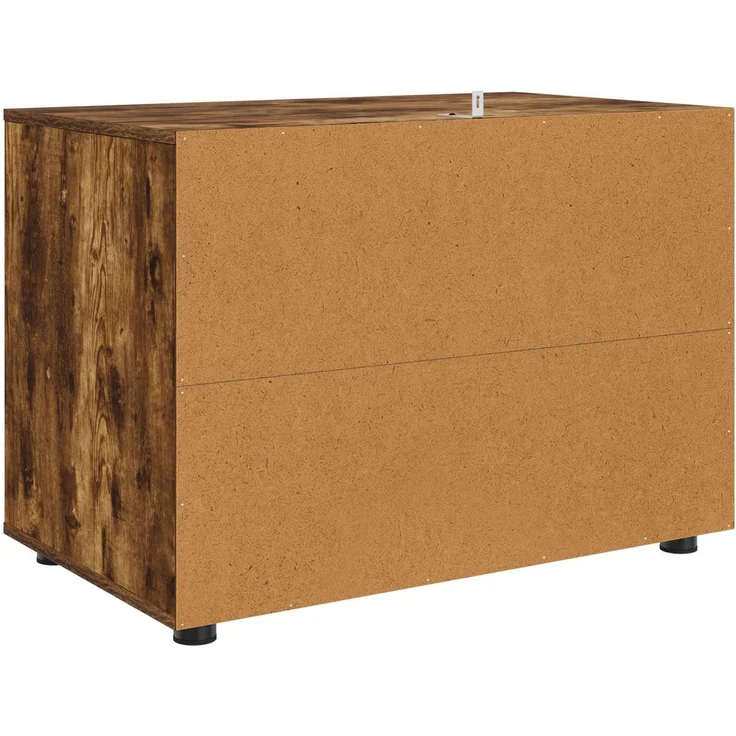 vidaXL Aufbewahrungsschrank 80 x 48 x 57 cm Holzwerkstoff Räuchereiche 888822 – Bild 10