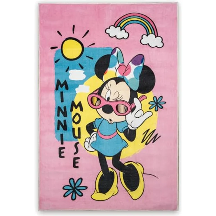 Disney Kinderteppich Disney Home - 80x120 cm - Spiderman, Cars, Frozen, Mickey, Minnie, Rechteckig, Höhe: 5 mm – Bild 2