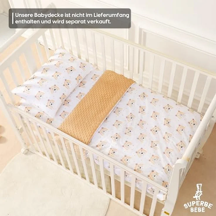 Kinderkissen Mit Kopfkissenbezug Aus Baumwolle- Kopfkissen Geeignet Für 3 Bis 10 Jahre - Größe 60x40 cm - Weiches Kissen Hypoallergen Maschinenwaschbar - Ideal Fürs Bett, Reisen und Schläfchen – Bild 8