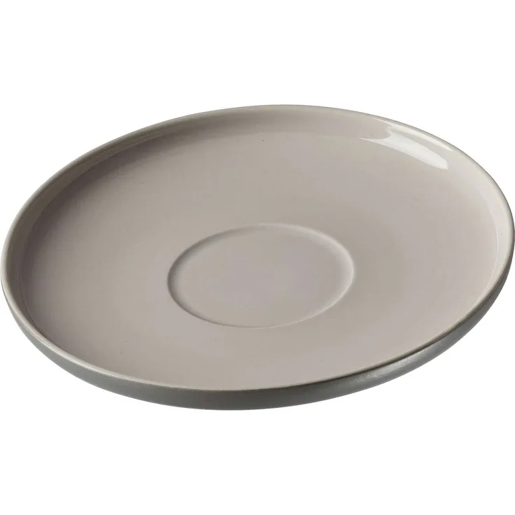 Untertasse grau Jasper
