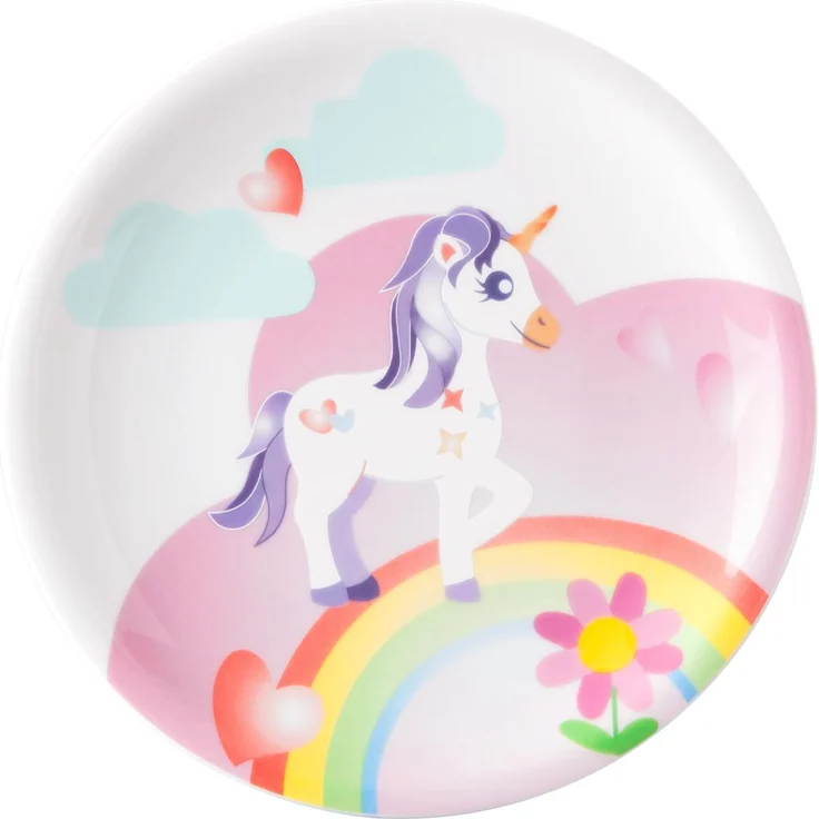 Seltmann Weiden Compact Kindergeschirr Set 3-teilig - Mein kleines Einhorn – Bild 4