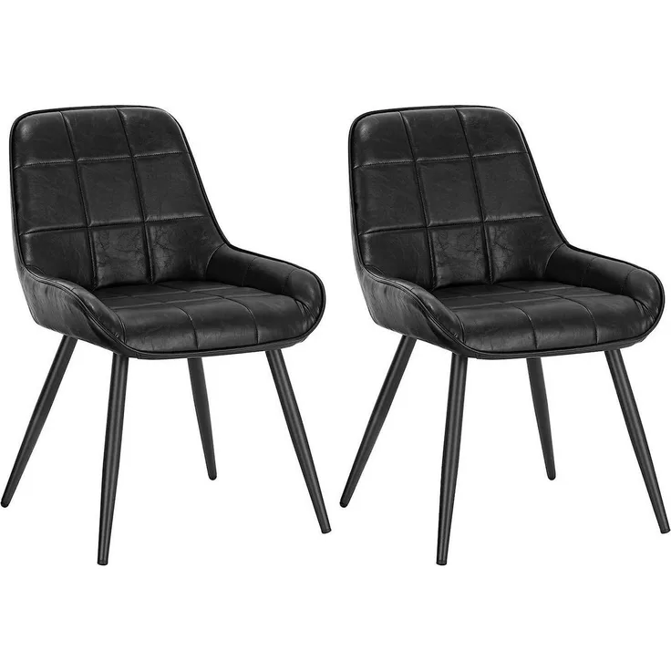 Woltu Esszimmerstuhl (2 St), Polsterstuhl Akzentstuhl mit Rückenlehne