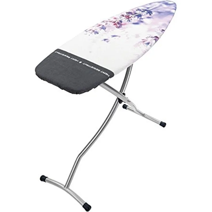 mit im Bezug integrierter, hitzebeständiger Parkzone für das Bügeleisen Lavender - Metallic Grey