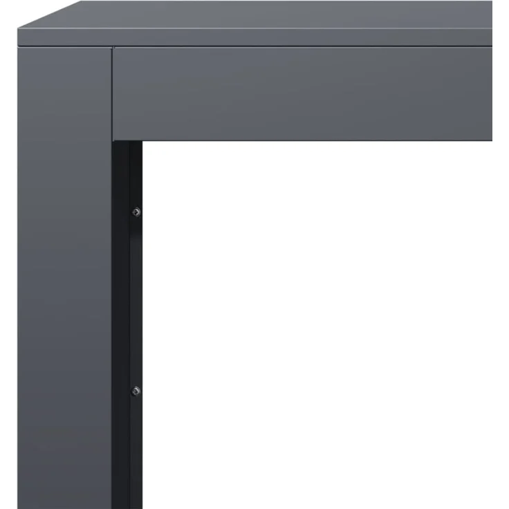 vidaXL Brennholzregal Anthrazit 60x40x100 cm Stahl 850991 – Bild 6