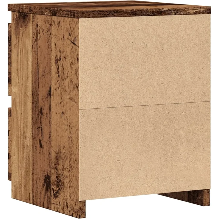 vidaXL Nachttisch Altholz-Optik 30×30×40 cm Holzwerkstoff 855846 – Bild 5