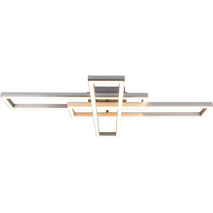 Deckenleuchte LED Wohnzimmer dimmbar Deckenlampe mit Fernbedienung RGB 1403060