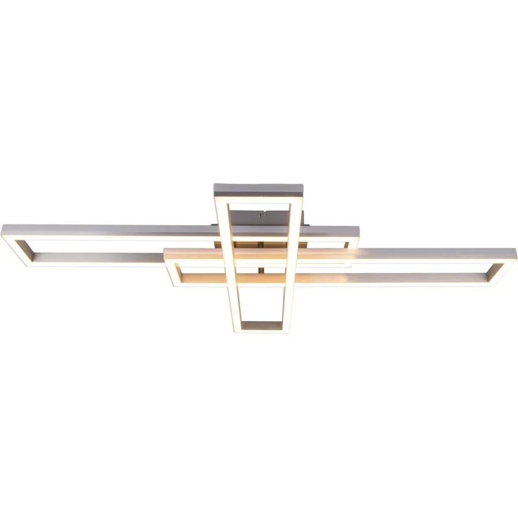 Deckenleuchte LED Wohnzimmer dimmbar Deckenlampe mit Fernbedienung RGB 1403060 – Bild 1