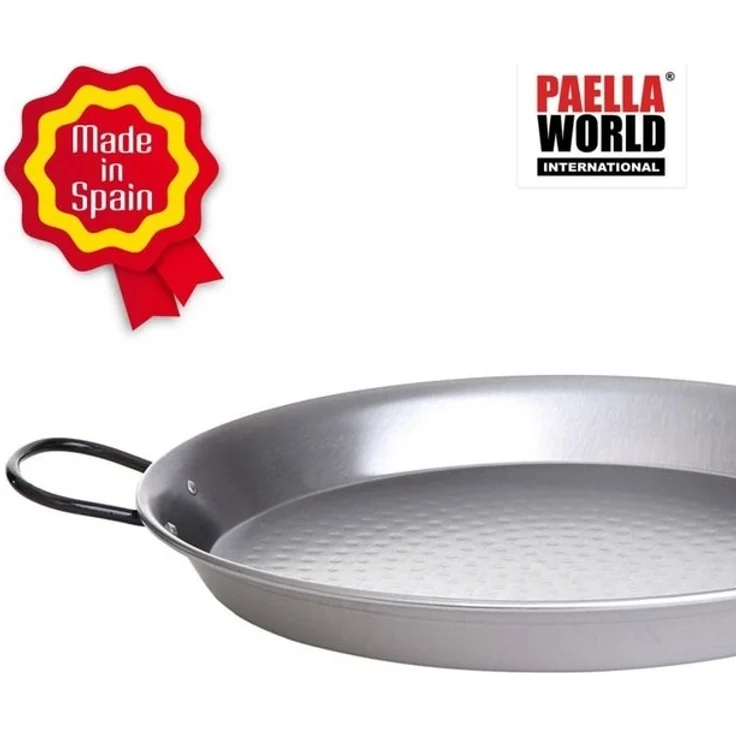 Paella-Pfanne Stahl poliert Ø 28 cm – Bild 4