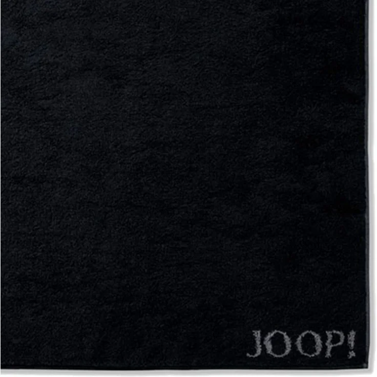 JOOP! Saunatuch Classic Frottierkollektion - Walkfrottier Schwarz 80x200cm – Bild 3