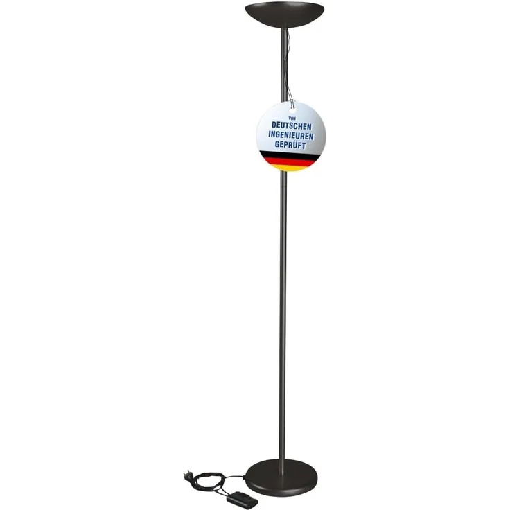 Maul Halogen-Deckenfluter Maulsky 175cm schwarz