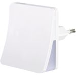 Hama LED Nachtlicht Nachtlicht für Steckdose mit warmen Licht, Dämmerungssensor, IP 20, Nachtlichtfunktion, Sensorschalter, LED fest integriert, Warmweiß, für Kinder, Babys und Erwachsene, energiesparende Anwendung