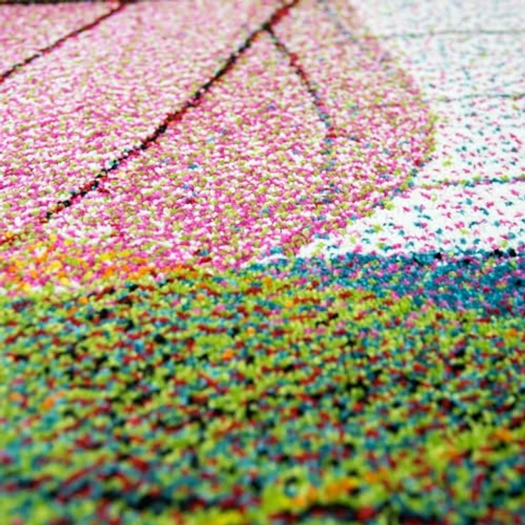 Carpetia Teppich, rund, Höhe: 13 mm – Bild 3