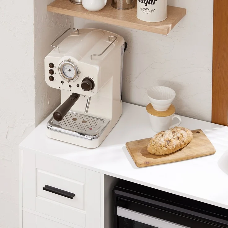 SoBuy FSB78-W Kücheninsel, MDF, Lackiert, Weiß, 88,5 x 89 x 40 cm – Bild 10