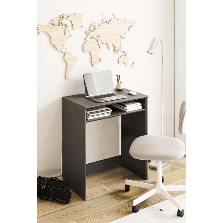 Skye Decor 'Zeyna - Anthracite' Schreibtisch, Anthrazit, 65 x 75 x 40 cm – Bild 1