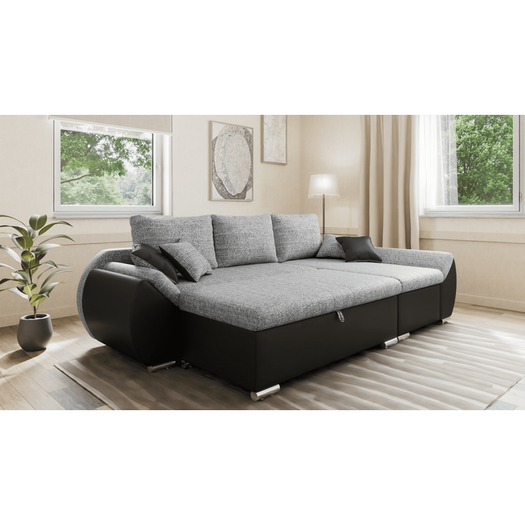 Ecksofa Auro von Jan-Art mit Schlaffunktion | verschiedene Farben erhältlich – Bild 3
