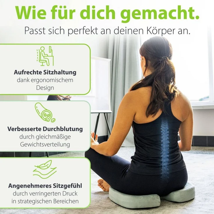 feela Sitzkissen 202 101, Orthopädisches Sitzkissen – Bild 2
