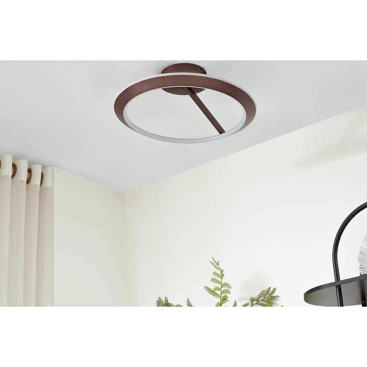 Lucande Deckenleuchten Eldra, Enthalten, 1 x 35 W LED, Farbwechsel warmweiß / tageslicht – Bild 4
