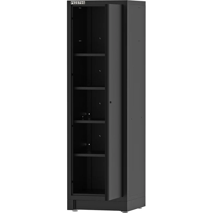 FEISTOS Werkstatteinrichtung | Flügeltür Hochschrank EOS Blackline Solo | Schwarz | 61 x 60 x 200 cm – Bild 4